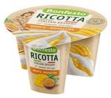 Изображение товара Сыр десертный мягкий сывороточный Bonfesto Рикотта манго маракуйя 50% БЗМЖ Беларусь, 125 г