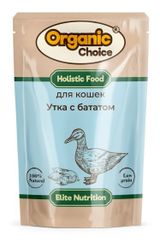 Изображение товара Влажный корм для кошек Organic Сhoice утка с бататом в соусе, 85 г