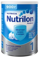 Изображение товара Смесь молочная Nutrilon Комфорт 1 с рождения, 900 г