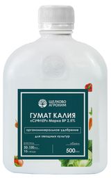 Изображение товара Удобрение «Щелково Агрохим» Гумат калия Суфлер для овощных культур, 500 мл