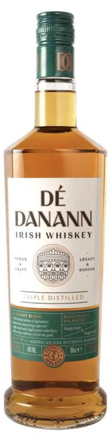 Изображение товара Виски De Danann Irish купажированный Ирландия, 0,7 л