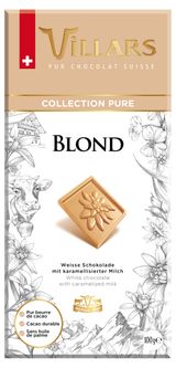 Изображение товара Шоколад Villars белый с сухим карамелизованным молоком, 100 г