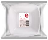 Изображение товара Набор одноразовых мисок Actuel белые, 6 шт