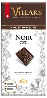 Изображение товара Шоколад горький Villars Швейцарский 72%, 100 г