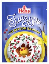 Изображение товара Глазурь HAAS со вкусом Ванили, 75 г