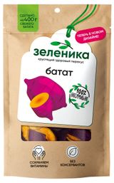 Изображение товара Батат сушеный «Зеленика» Здоровый перекус, 50 г