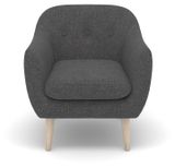 Изображение товара Кресло Бейвилл серое, 80х80х84 см