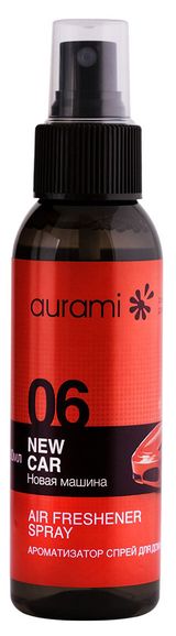 Изображение товара Ароматизатор спрей Aurami Новая машина, 100 мл