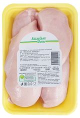 Изображение товара Филе грудки цыпленка-бройлера «Каждый день» охлажденное, ~ 1,2 кг