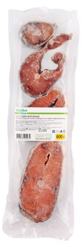 Изображение товара Кета замороженная «Каждый день» стейки, 600 г