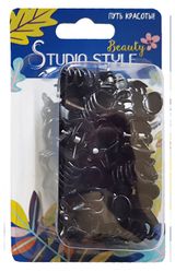 Изображение товара Набор заколок Studio Style крабов, 24 шт в ассортименте