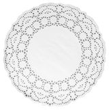 Изображение товара Салфетки ажурные одноразовые белые 50листов, 26 см