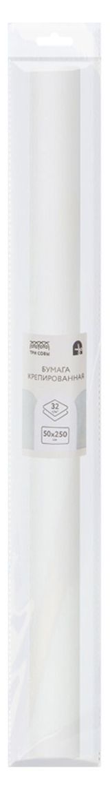 Изображение товара Бумага крепированная «Три Совы» 50х250 см 32г/м2, 1 шт в ассортименте