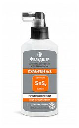 Изображение товара Спрей-Лосьон для волос «Фельдшер» Дерматологический Сульсен №1 против перхоти, 110 мл