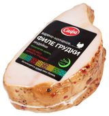 Изображение товара Филе грудки индейки варено-копченое «САФА» халяль, ~ 0,6 кг