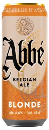Изображение товара Пивной напиток Abbe Belgian Ale Blonde, 450 мл