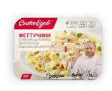 Изображение товара Паста Феттучини «СытоЕдов» Ланчпарад с мясом цыпленка под соусом морней замороженная, 350 г