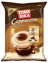Изображение товара Кофейный напиток Torabika Cappuccino с двойной порцией шоколадной крошки Индонезия, 20 шт х 25,5 г