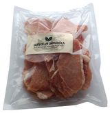 Изображение товара Снеки свиные сыровяленые «Сербская Зимница» Мясные чипсы Сербское угощение нарезка, ~ 0,5 кг