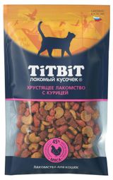 Изображение товара Лакомство для кошек TiTBiT с курицей, 60 г