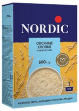 Изображение товара Хлопья овсяные Nordic, 500 г