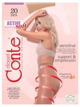 Изображение товара Колготки женские Conte Active 20 den Natural, размер 2