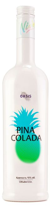Изображение товара Ликер Oasis Pina Colada эмульсионный Россия, 0,5 л
