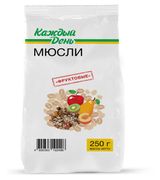 Изображение товара Мюсли «Каждый день» с фруктами, 250 г