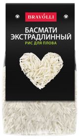 Изображение товара Рис для плова Bravolli! Басмати экстрадлинный, 350 г