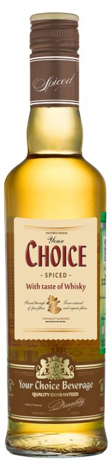 Изображение товара Виски Choice Spiced Россия, 0,5 л