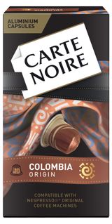 Изображение товара Кофе в капсулах Carte Noire Colombia Origin для системы Nespresso 10 шт Франция, 52 г