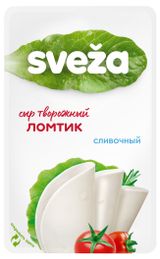 Изображение товара Сыр творожный сливочный Sveza нарезка 65% БЗМЖ Беларусь, 150 г