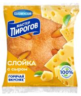 Изображение товара Слойка Венский конвертик «Мастер Пирогов» с сыром, 70 г