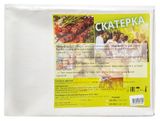 Изображение товара Скатерть белая ПВХ, 100х140 см