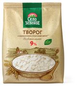 Изображение товара Творог рассыпчатый «Село Зеленое» 9% БЗМЖ, 500 г
