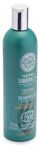Изображение товара Шампунь для жирных волос Natura Siberica Daily detox, 400 мл