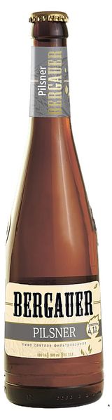 Изображение товара Пиво светлое Bergauer Pilsner 4,1%, 0,5 л