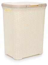 Изображение товара Корзина для белья «Полимербыт» Артлайн 60 л, 1 шт в ассортименте