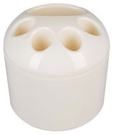 Изображение товара Стакан для зубных щеток «Полимербыт» 11,5x11,5x11 см, 1 шт в ассортименте