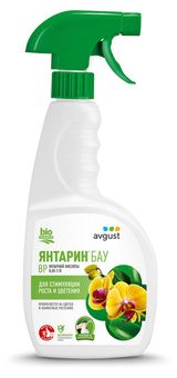 Изображение товара Стимулятор роста цветочных культур «Август» Янтарин Бау, 500 мл