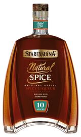 Изображение товара Ликер «Старейшина» Natural Spice на основе коньяка Россия, 0,5 л