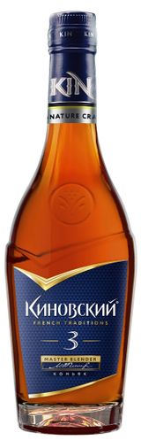 Изображение товара Коньяк «Киновский» 3 года Россия, 0,35 л