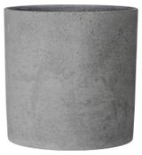 Изображение товара Горшок бетонный Грэй серый без поддона, 1,82 л