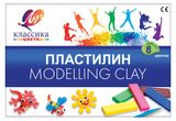 Изображение товара Пластилин «Луч» Классика, 8 цветов