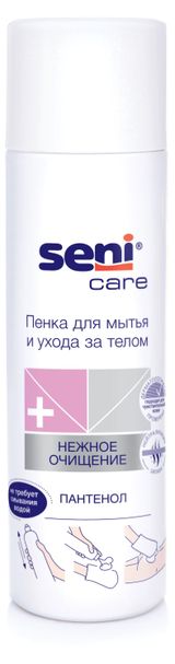 Изображение товара Пенка для мытья и ухода за телом Seni Care, 500 мл