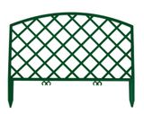 Изображение товара Забор декоративный GARDENPLAST Romantika зеленый, 33х43 см, 7 секций