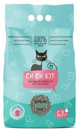 Изображение товара Наполнитель для кошачьего туалета «СиСиКэТ» комкующийся, 5.3 л