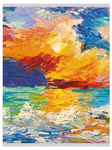 Изображение товара Тетрадь для конспектов Listoff клетка А4, 60 л, 1 шт, в ассортименте