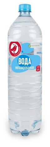 Изображение товара Вода АШАН Красная птица негазированная, 1,5 л