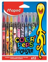 Изображение товара Фломастеры Maped Color Peps Monster, 12 шт